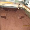 carpet glued in front of boat